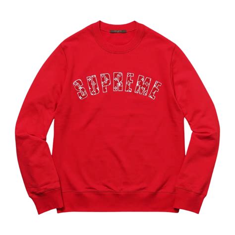 louis vuitton supreme crewneck rep